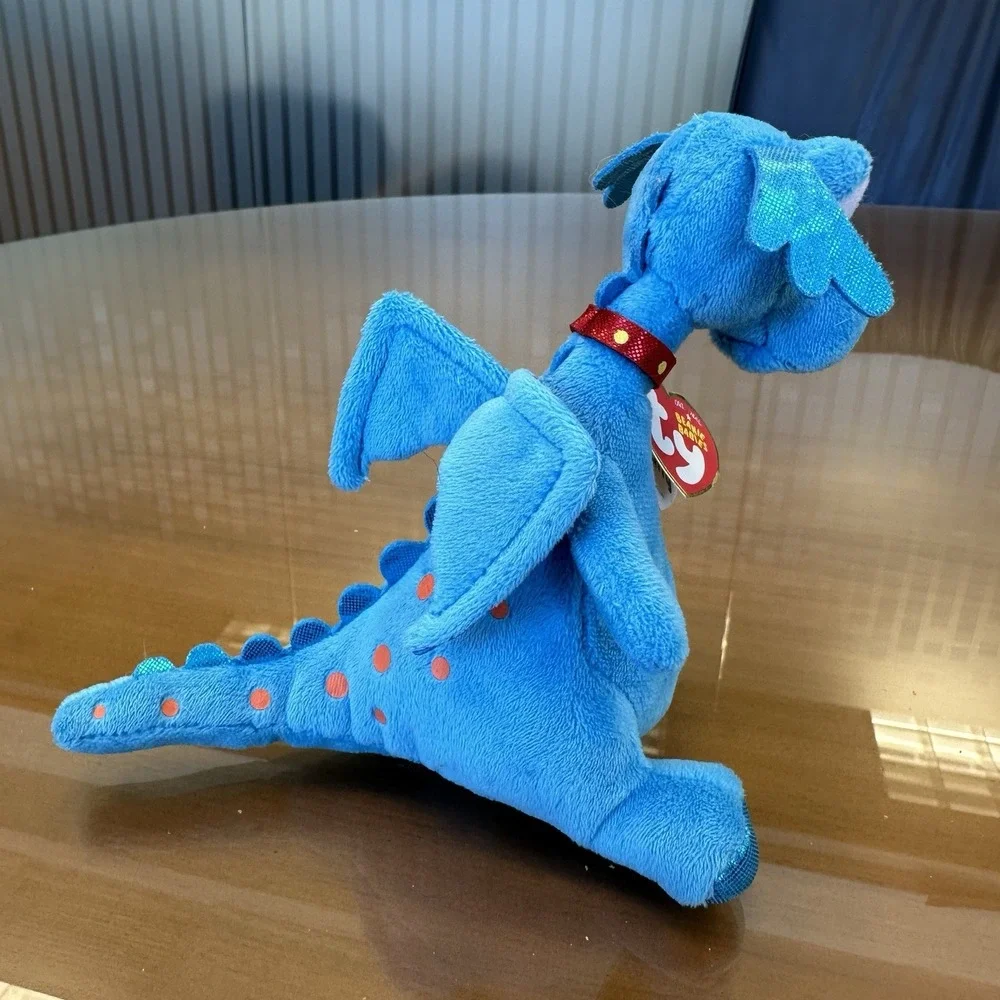 Ty Beanie Baby💜STUFFY‎ THE DRAGON DISNEY DOC MCSTUFFINS